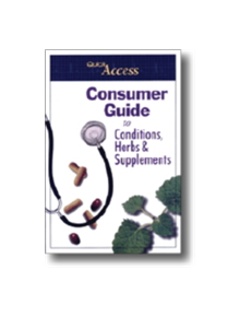 Consumer Guide to Conditions, Herbs & Supplements - 9783131372819