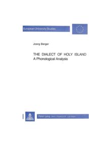 Dialect of Holy Island - 9783261047847