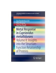 Metal Response in Cupriavidus Metallidurans - 9783319206233