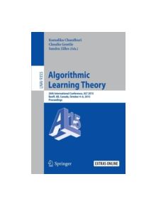 Algorithmic Learning Theory - 9783319244853