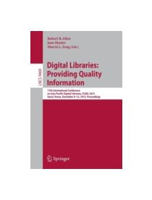 Digital Libraries: Providing Quality Information - 9783319279732