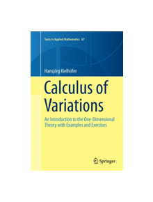 Calculus of Variations - 9783319890388