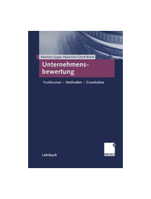 Unternehmensbewertung - 9783322953308