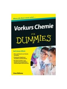 Vorkurs Chemie Fur Dummies - 9783527711253