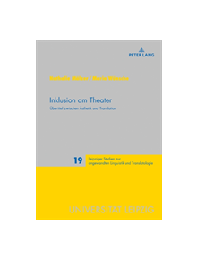 Inklusion Am Theater - 9783631741177