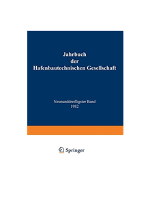 Jahrbuch der Hafenbautechnischen Gesellschaft - 9783642522260