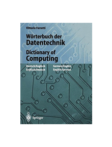 Worterbuch der Datentechnik / Dictionary of Computing - 9783642801327