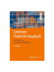 Lohmeyer Praktische Bauphysik - 9783658160715