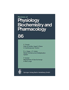 Reviews of Physiology, Biochemistry and Pharmacology - 9783662310830