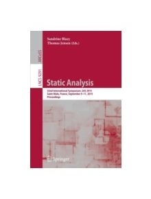 Static Analysis - 9783662482872