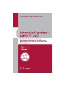 Advances in Cryptology -- Asiacrypt 2015 - 9783662487990