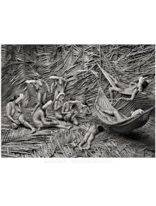 Sebastião Salgado. Amazônia. Poster ‘Zo'e Women’