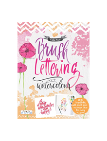 Brush Lettering and Watercolour - 9786059192026