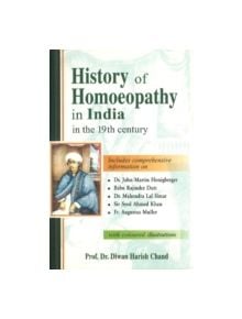 History of Homeopathy in India in the 19th Century - 9788131900291