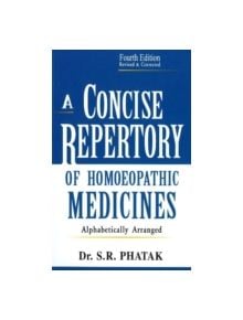 Concise Repertory of Homeopathic Medicines - 9788131902004