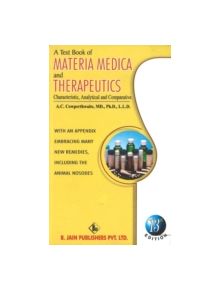 A Textbook of Materia Medica and Therapeutics - 9788170211952