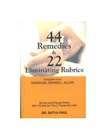 44 Remedies and 22 Eliminating Rubrics - 9788170212027