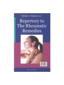 Repertory to the Rheumatic Remedies - 9788170214564