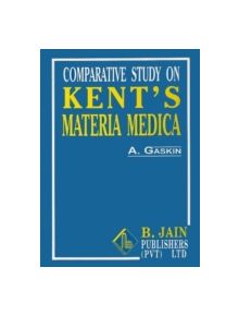 Comparative Study on Kent's "Materia Medica" - 9788170217329