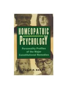 Homeopathic Psychology - 9788170219903