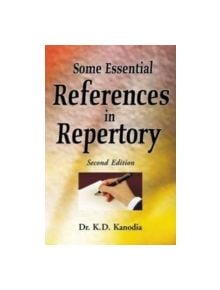 Some Essential References in Repertory - 9788180567179