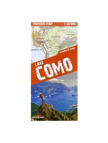 terraQuest Trekking Map Lake Como - 9788361155515