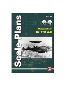 Scale Plans 44: Messerschmitt Bf 110 A-D - 9788365281920