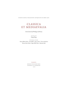 Classica Et Mediaevalia - 9788763541411