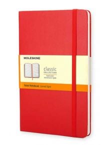 Голям червен тефтер Moleskine, линиран - Moleskine - Moleskine - Moleskine - Classic - 9788862930048