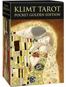 Klimt Tarot Pocket Golden Edition - Atanas Atanassov - Lo Scarabeo - 9788865273081