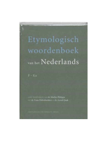 Etymologisch Woordenboek Van Het Nederlands - 9789053567463