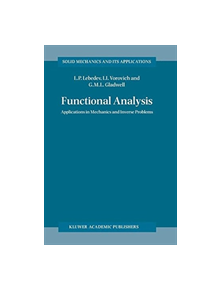 Functional Analysis - 9789401066495