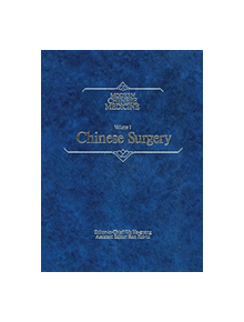 Modern Chinese Medicine Volume 1 Chinese Surgery - 9789401089685