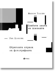 Слабите места на поезията. Обратната страна на фотографията - Малина Томова, Уша Цонкова - Рива - 9789543209057