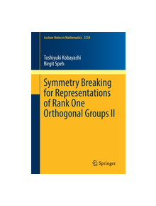 Symmetry Breaking for Representations of Rank One Orthogonal Groups II - 9789811329005