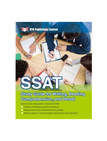 SSAT Study Guide for Writing, Reading Comprehension, and Verbal - 9789881555496