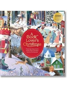 Пъзел Laurence King: A Book Lover's Christmas, 1000 части - Laurence King - Laurence King Publishing - 9781399625500