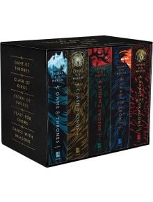 A Song of Ice and Fire: 5 Book Boxed Set - George R. R. Martin - Жена, Мъж - Random House Publishing Group - 9780345535528