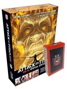 Attack on Titan, Vol. 16 Manga Special Edition with Playing Cards - Hajime Isayama - Kodansha Comics - 9781632361868