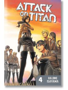 Attack On Titan, Vol. 4 - Hajime Isayama - Kodansha Comics - 9781612622538