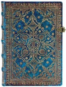 Тефтер Paperblanks - Azure Mini, 9.5 х 14 см. - Paperblanks - Paperblanks - Жена, Мъж - Paperblanks - Equinoxe - 9781439726839