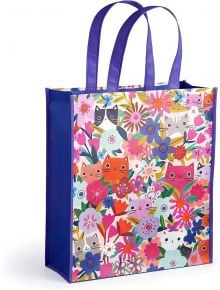 Blooming Cats Reusable Shopping Bag - Mudpuppy - Жена, Момиче - 9780735385245