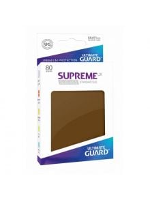 Протектори за карти Ultimate Guard:  Supreme Sleeves кафяви, 80 бр. - 4056133003131