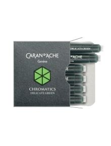 Патрончета за писалка Caran D'Ache Chromatics 6 бр. - деликатно зелено - Caran d'Ache - Caran d'Ache - Caran d'Ache - Пълнители - 7630002329927