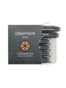 Патрончета за писалка Caran D'Ache Chromatics 6 бр. - кафяво - Caran d'Ache - Caran d'Ache - Caran d'Ache - Пълнители - 7630002329835