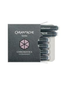 Патрончета за писалка Caran D'Ache Chromatics 6 бр. - ултравиолетово - Caran d'Ache - Caran d'Ache - Caran d'Ache - Пълнители - 7630002329873