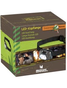 Челник с 3 LED светлини Expedition Natur - Moses - Moses - Момиче, Момче - Moses - Expedition Natur - 4033477096296