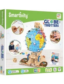 Дървен конструктор Smartivity - Глобус - Smart Games - Smart Games - Момиче, Момче - 5414301526223