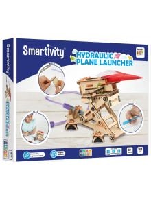 Дървен конструктор Smartivity - Хидравлична самолетна писта - Smart Games - Smart Games - Момче - 5414301525219