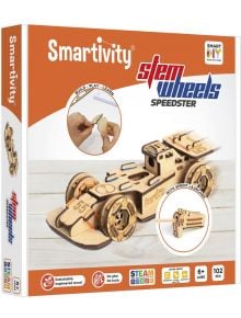 Дървен конструктор Smartivity - Състезателна кола - Smart Games - Smart Games - Момче - 5414301523383